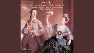 Handel: Flute Sonata in E Minor, HWV 375 "Halle No. 2": I. Adagio