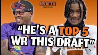 Steve Smith Sr. breaks down Adonai Mitchell | 2024 NFL Draft WR Prospect