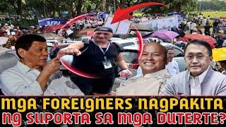 MGA FOREIGNERS NAGPAKITA NG SUPORTA SA MGA DUTERTE? MANILA HOTEL UPDATE