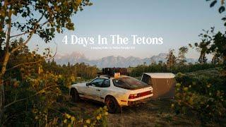 Safari Porsche 944 Camping: 4 Days in The Tetons