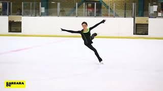 Evgenia Medvedeva with Eteri Tutberidze in training (2017)