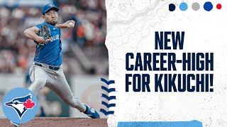 Yusei Kikuchi records 13 strikeouts for new career high!