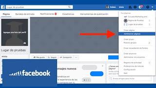 como crear una página de facebook Desde La Pc