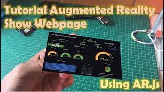 Tutorial: Show Webpage in Augmented Reality using AR.js 