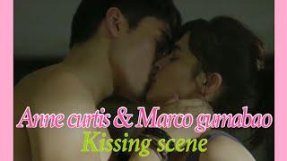 Anne curtis & Marco gumabao l Just a stranger daring kissing scene l video clips