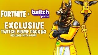 FORTNITE TWITCH PRIME PACK 3 CONFIRMED DATE | TWITCH PRIME PACK IN FORTNITE