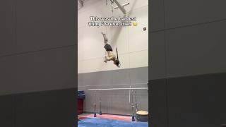 I pushed so hard my legs were shaking  #gymnast #gymnastics #sports #olympics #olympic #strength