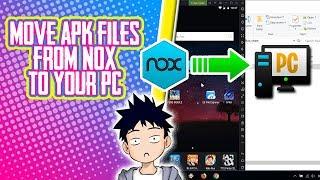 Move APK Files from NOX to Your PC