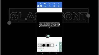 ️ ULTIMATE: How to Make glass Font in PixelLab | NEW UPDATE