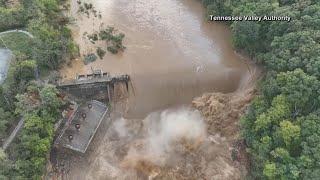 Cocke County, Tennessee Helene flooding: Drone video shows catastrophic damage