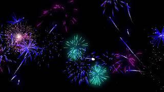 Animated Fireworks - Free HD Stock Footage (No Copyright)
