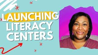 Launching Literacy Centers | Getting started with centers in Kindergarten, First Grade