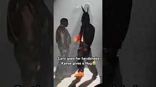 No Handshakes for Family only Hugs #kanyewest #playboicarti