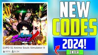 *SECRET UPDATE!* | ANIME SOULS SIMULATOR X CODES 2024 (UPD 5)