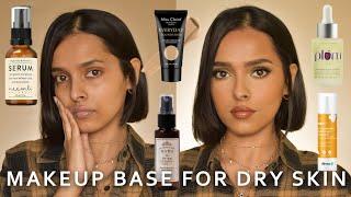 Makeup Base for DRY SKIN | No dryness or  flakiness