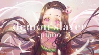 [playlist] 귀멸의 칼날 OST 피아노 모음ㅣdemon slayer ost pianoㅣanimation musicㅣ공부음악, 집중할 때 듣는 음악