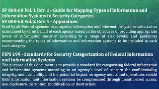 NIST SPECIAL PUBLICATIONS YOU SHOULD BE FAMILIAR WITH