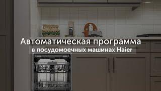 Автоматическая программа в посудомоечных машинах Haier: идеальный результат и простота использования