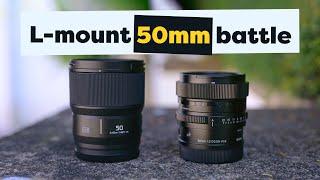 Which affordable L-mount 50mm? - Sigma 50mm f/2 DG DN vs Panasonic LUMIX 50mm f/1.8