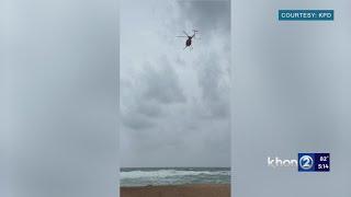 Kauai officials continue search for missing snorkeler off Nukolii Beach