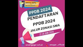 Tata Cara Pendaftaran PPDB Jalur Zonasi SMA