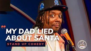 My Dad Lied About Santa - Comedian CP - Chocolate Sundaes Standup Comedy