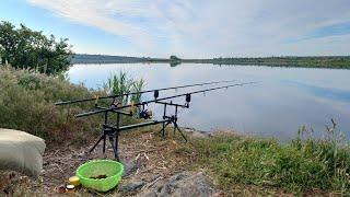 Олександрівське водосховище. Ловля підлящика та плітки на фідер та донки. Риболовля в травні