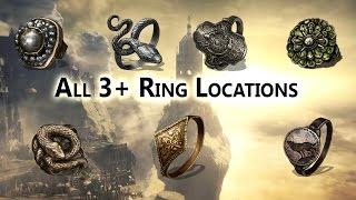 All Plus 3 Ring Locations Ringed City DLC - Dark Souls 3