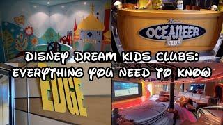 All Four Kids Clubs on the Disney Dream | In-Depth Tour & Review!