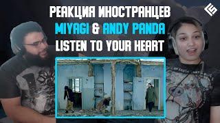 Реакция иностранцев на песню Miyagi & Andy Panda - Listen To Your Heart | Перевод и озвучка