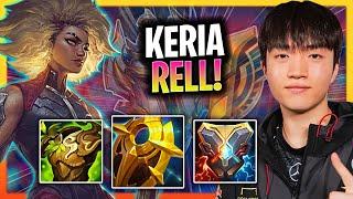 KERIA IS A BEAST WITH RELL! | T1 Keria Plays Rell Support vs Senna!  Season 2024