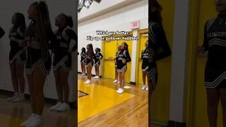 Fall is near️ #basketball #basketballgame #highschoolbasketball #highschoolsports #cheerleader