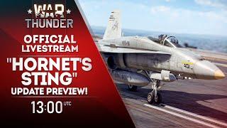 "HORNET'S STING" UPDATE PREVIEW | War Thunder Official Channel