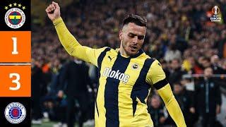 Fenerbahçe - Rangers 1-3 Maç Özeti | Avrupa Ligi - 2024/2025