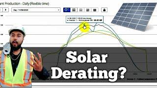 Solar inverter Derating | How to Fix | low genration