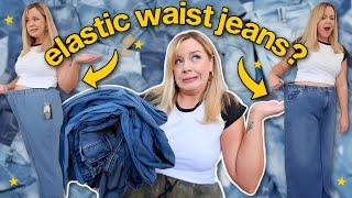 do CUTE elastic waist jeans exist?? (this one's for the hot girls with tummy issues)