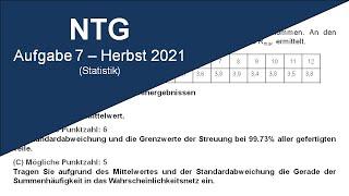 #28 NTG Industriemeister (IHK) Aufgabe 7 - Herbst 2021