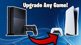 How To Upgrade PS4 Games To PS5 Tutorial
