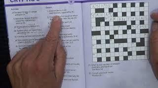 ASMR - Whispering While Solving a Cryptic Crossword - Australian Accent