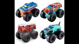 Hot Wheels Roarin' Wreckers 1:43 Scale Vehicle 2024 Mix 4 Case of 4