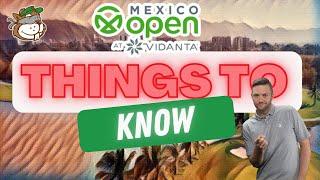 Mexico Open Course Breakdown | Things to know before Betting