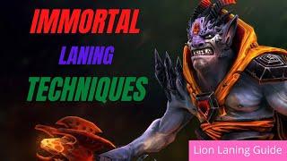 How To Play Lion - Lion Dota 2 Support Guide (Advanced Laning Stage)