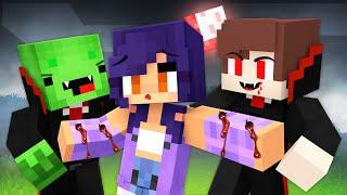 JJ and MIKEY Became a VAMPIRE and Bite APHMAU - Maizen Minecraft Animation