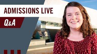 Missouri State Admissions Live Q&A