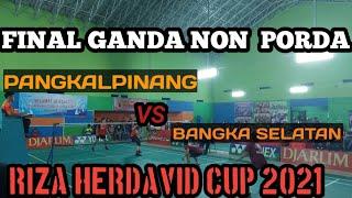 PB JBS Vs PB Rajawali || Final Riza Herdavid Cup 2021. #badminton #bangkaselatan