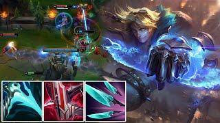 Rank 1 Ezreal NA NEW Quickblade Crit Build