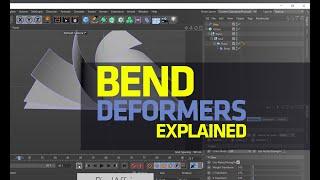 BEND DEFORMER - CINEMA 4D BASICS