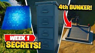 Fortnite | All Season 8 Map Updates and Story Secrets! WEEK 1 CUBES!