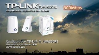 Setting TP-LINK TL-WA850RE Range Extender Setup Guide via Smartphone and PC