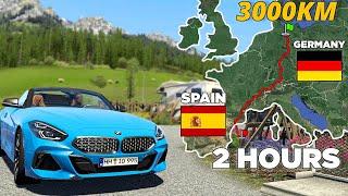 ETS2 Longest Road Trip (Hamburg to Ibiza) Germany to Spain | Euro Truck Simulator 2